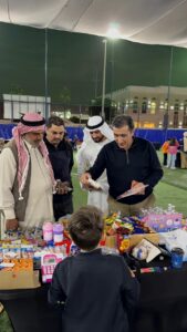فضل بري و محمد الرفاعي و هيثم الخوالدة ووالد إخدى المشاركات 